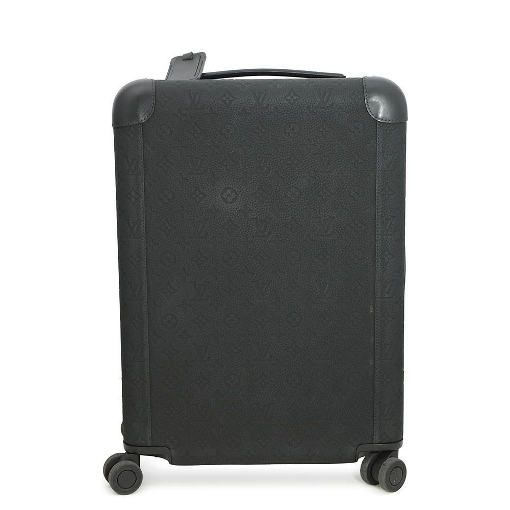 Louis Vuitton Monogram Taurillon Horizon Carry Case Suitcase Travel Black Bag